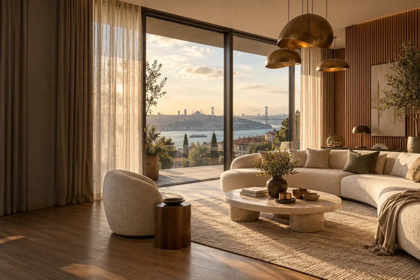 Modern iç mekân tasarımı